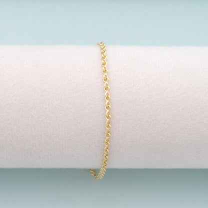 Gold Geometry Chain,18K Gold Filled Geometry for Necklace Bracelet DIY Jewelry Making Supply