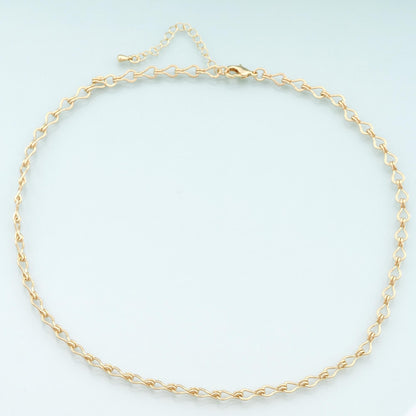 Gold Infinity Chain,18K Gold Filled Infinity for Necklace Bracelet DIY Jewelry Making Supply