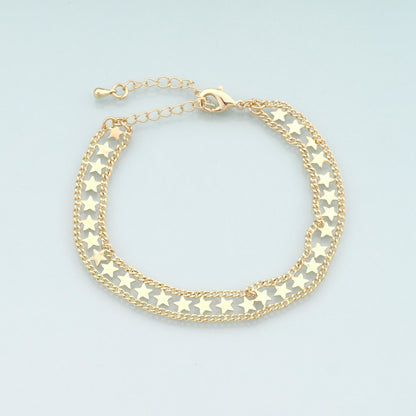 18K Gold Filled Star Jewelry Chain 2 in for Jewelry Making
