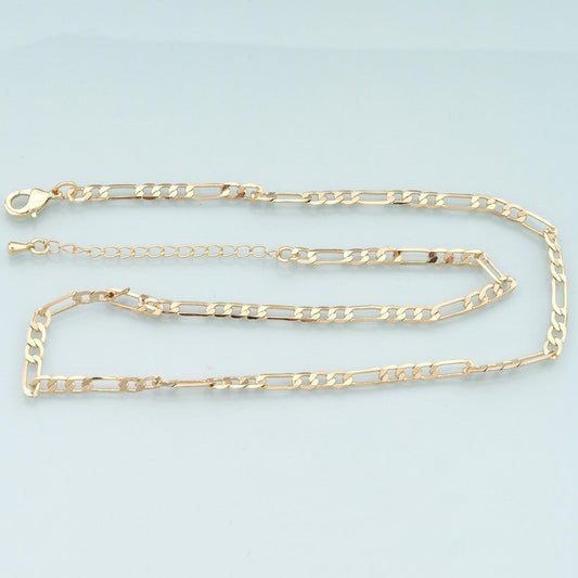 Gold Oval Chain,18K Gold Filled Oval for Necklace Bracelet DIY Jewelry Making Supply