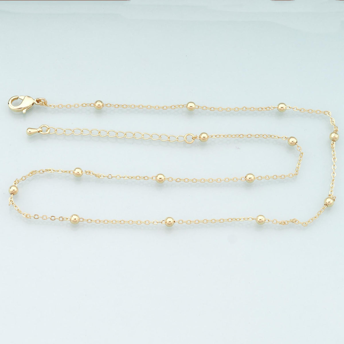18K Gold Filled Ball Chain 2 in for Jewelry Making