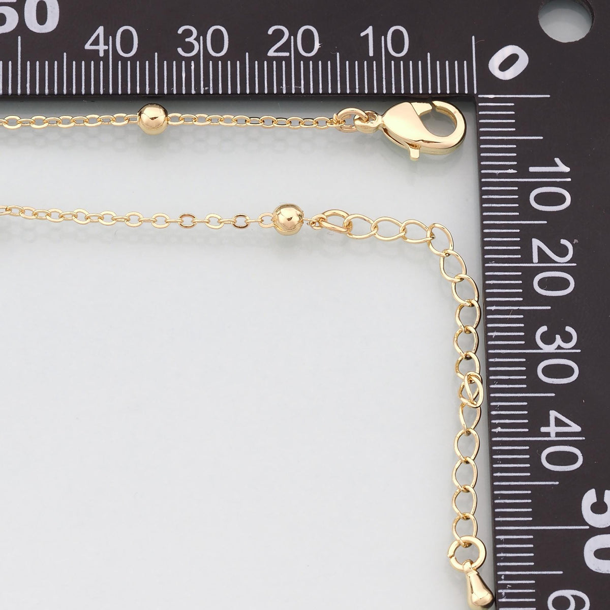 18K Gold Filled Ball Chain 2 in for Jewelry Making
