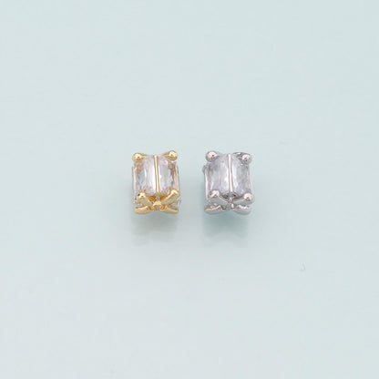 Gold Tube Bead Charms,18K Gold Filled Tube spacer beads Bracelet Necklace for DIY Jewelry Making Supply