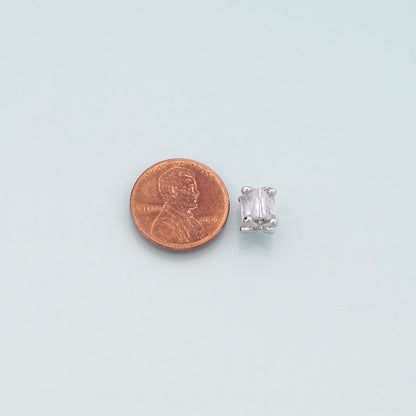 Gold Tube Bead Charms,18K Gold Filled Tube spacer beads Bracelet Necklace for DIY Jewelry Making Supply