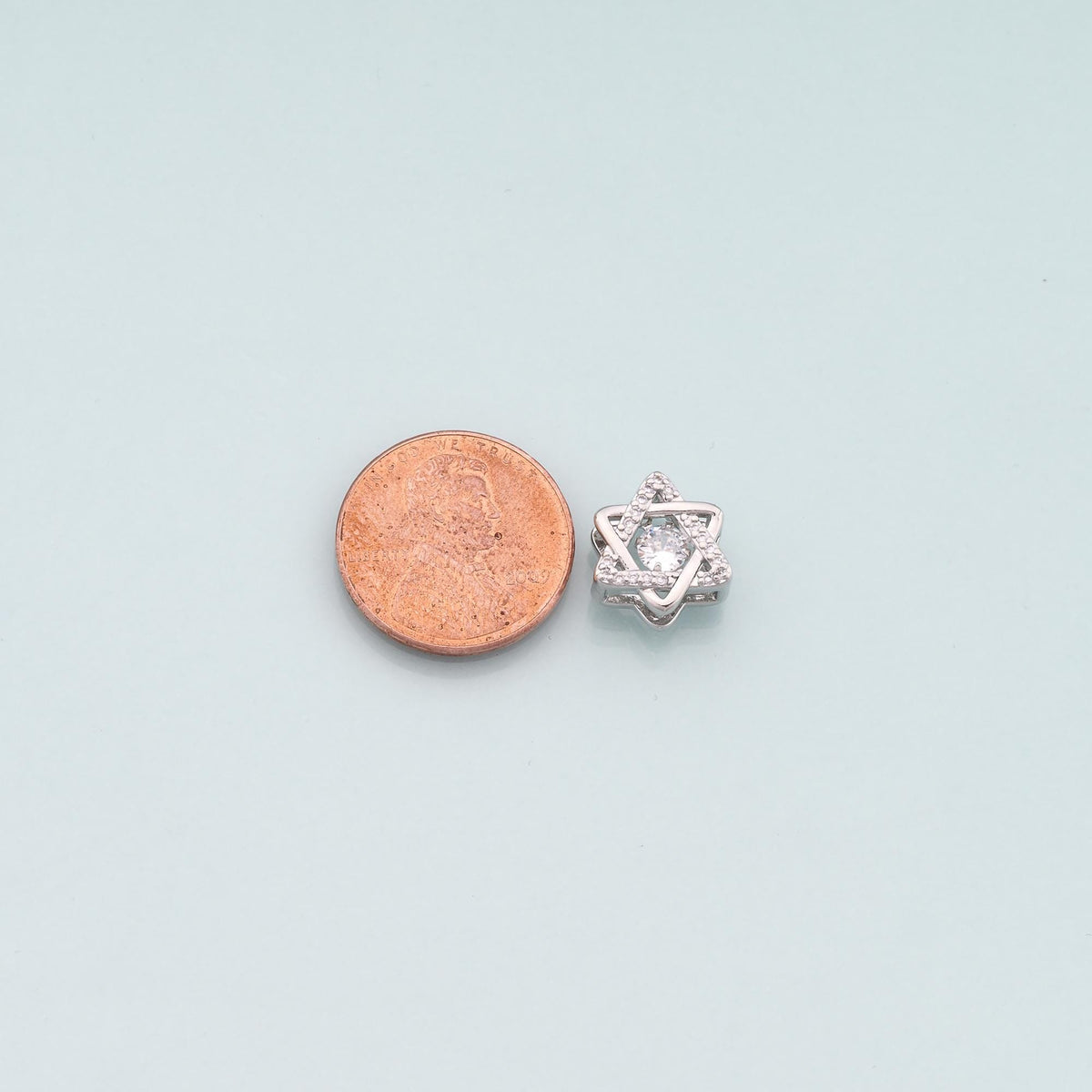 18K Gold Filled Star Charm Pendant for Jewelry Making