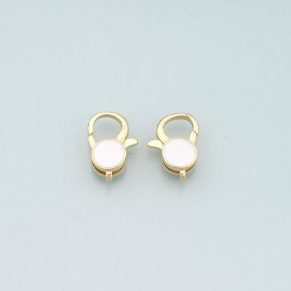 Gold Clasp,18K Gold Filled Lobster Clasp Gold Lobster Claw for DIY Jewelry Finding Necklace Bracelet