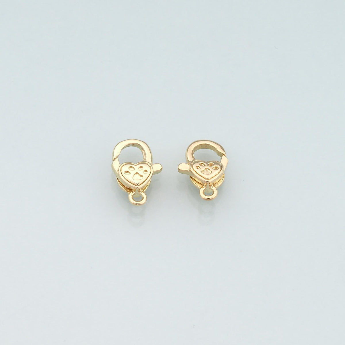 Gold Paw Clasp,18K Gold Filled Lobster Clasp Gold Lobster Claw for DIY Jewelry Finding Necklace Bracelet