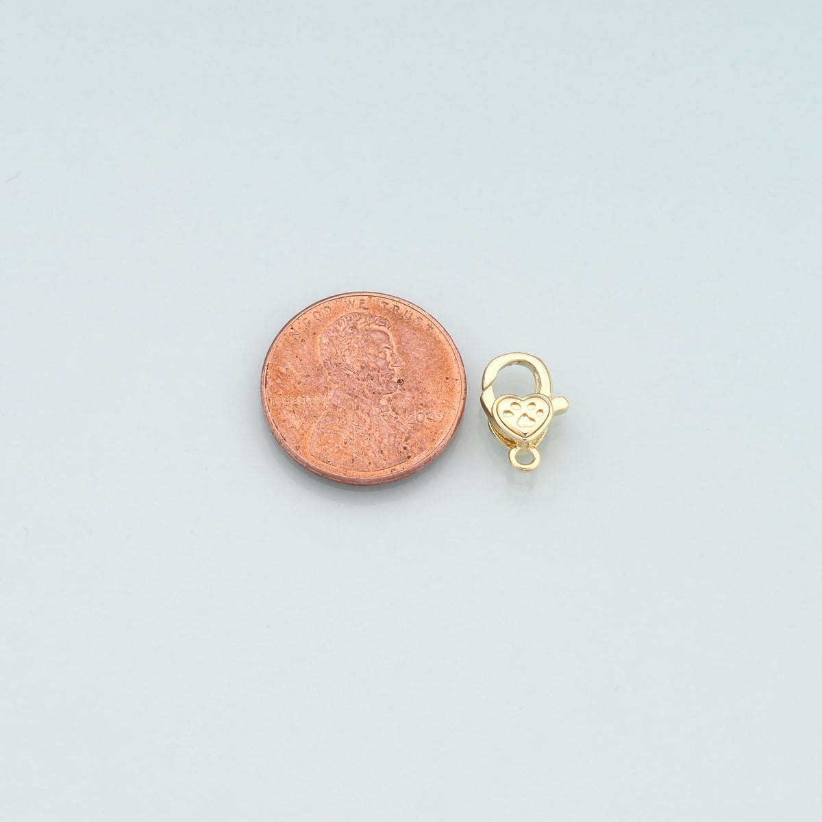Gold Paw Clasp,18K Gold Filled Lobster Clasp Gold Lobster Claw for DIY Jewelry Finding Necklace Bracelet