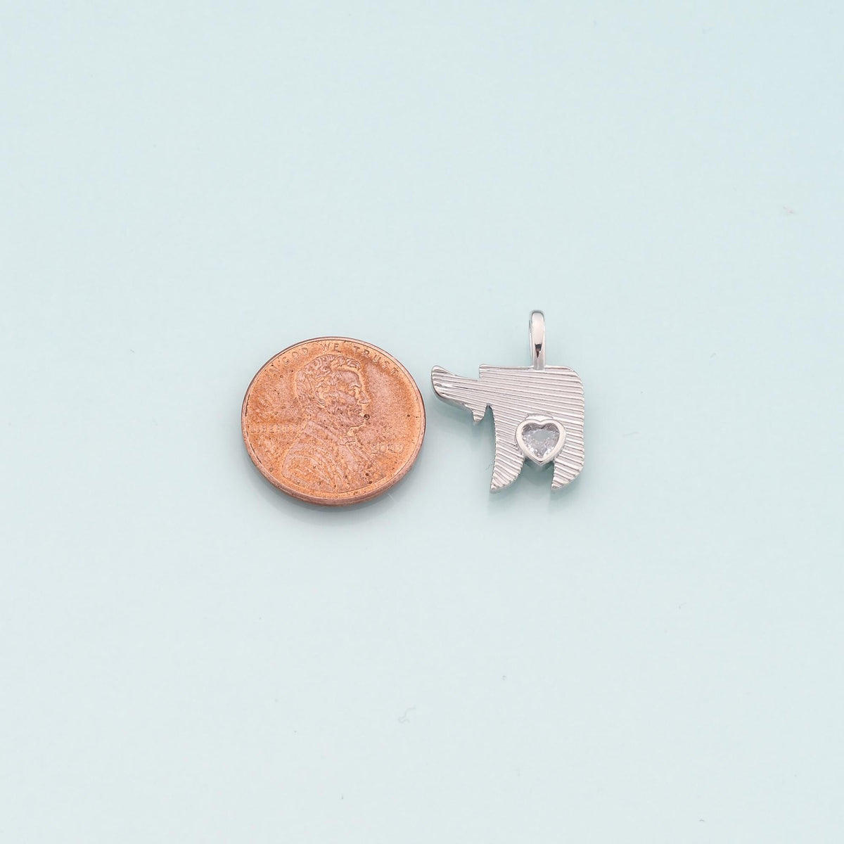 18K Gold Filled Charm Pendant for Jewelry Making