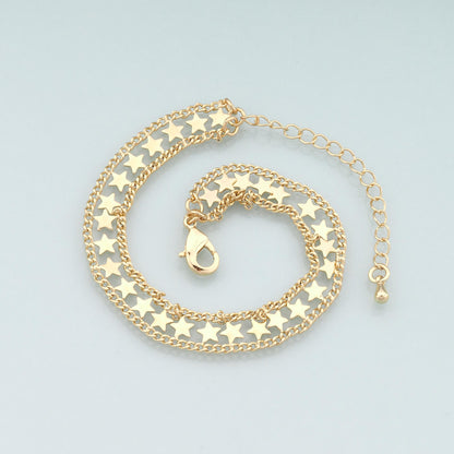 18K Gold Filled Star Jewelry Chain 2 in for Jewelry Making