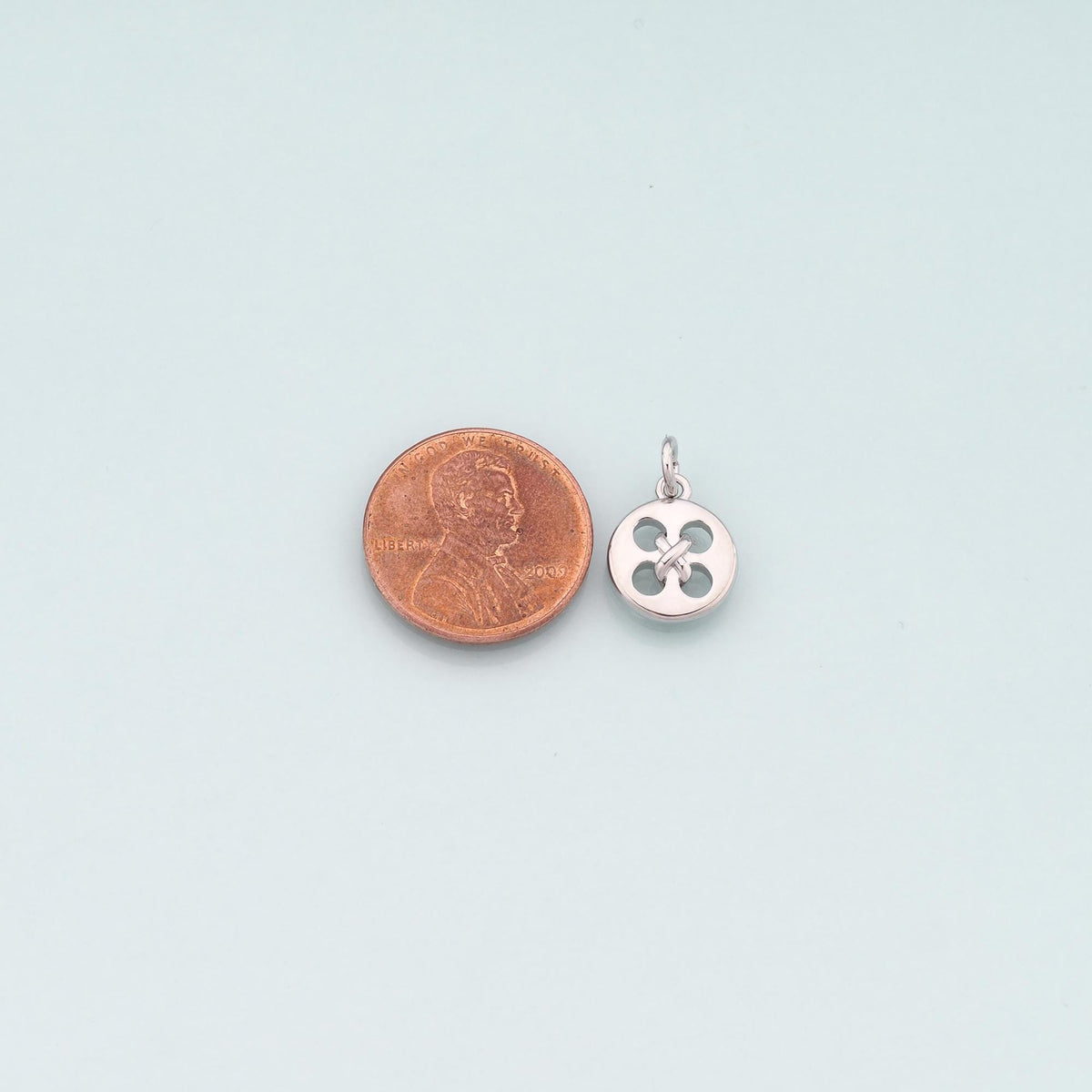 18K Gold Filled Hand Charm Pendant for Jewelry Making