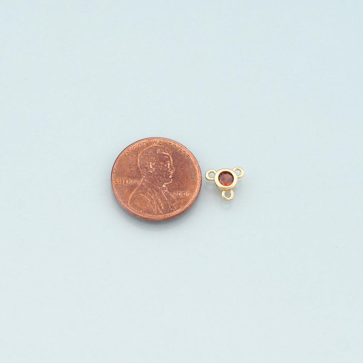Gold Connector Charm,18K Gold Filled Round Pendant,CZ Micro Pave Round Charm Bracelet Necklace for DIY Jewelry Making Supply