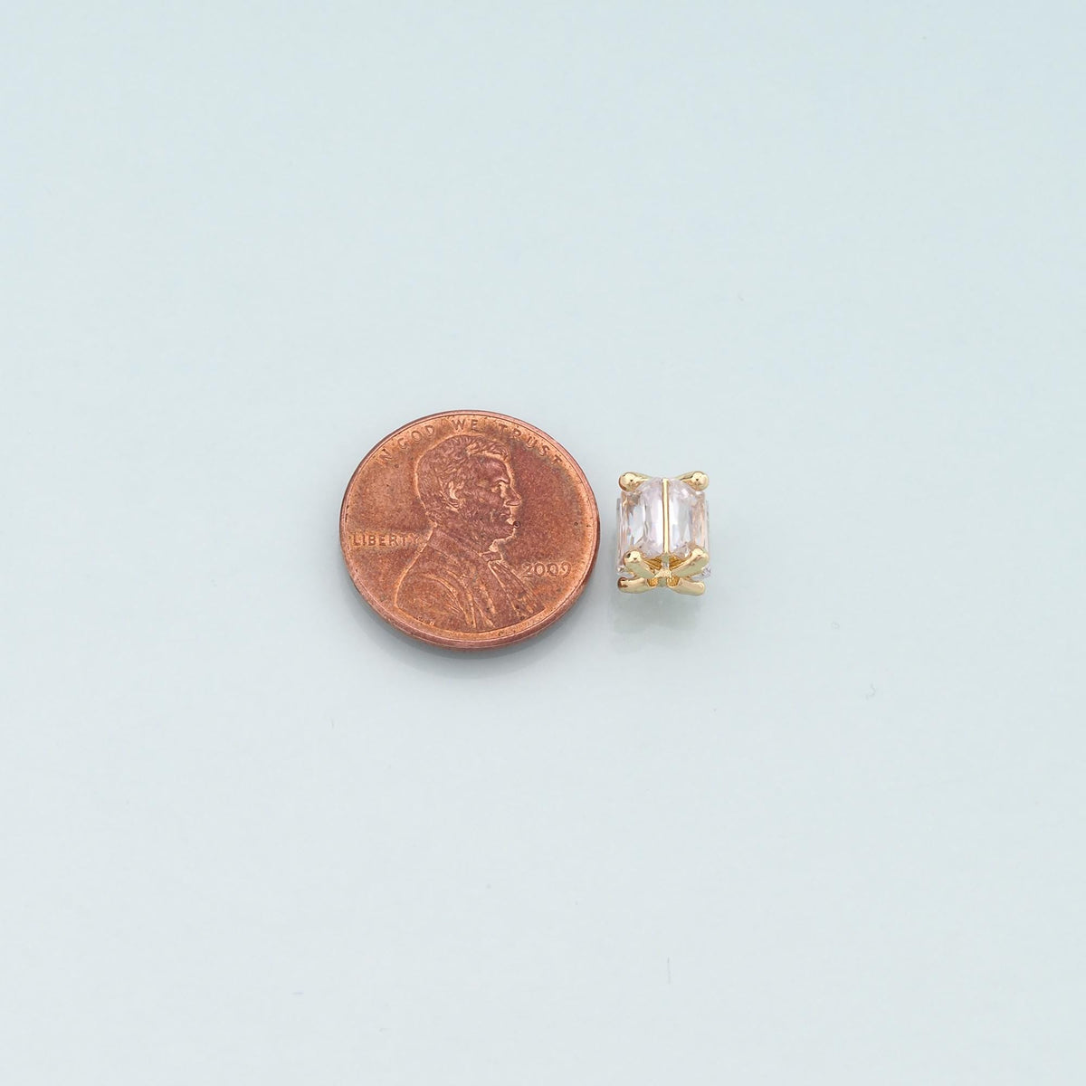 Gold Tube Bead Charms,18K Gold Filled Tube spacer beads Bracelet Necklace for DIY Jewelry Making Supply