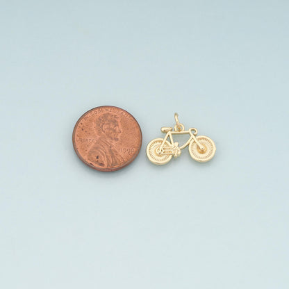 18K Gold Filled Charm Pendant for Jewelry Making