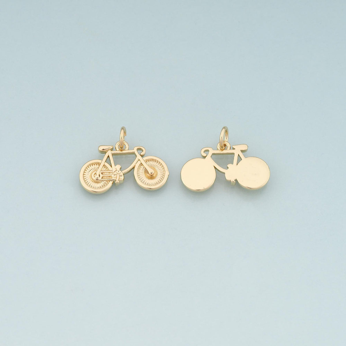 18K Gold Filled Charm Pendant for Jewelry Making