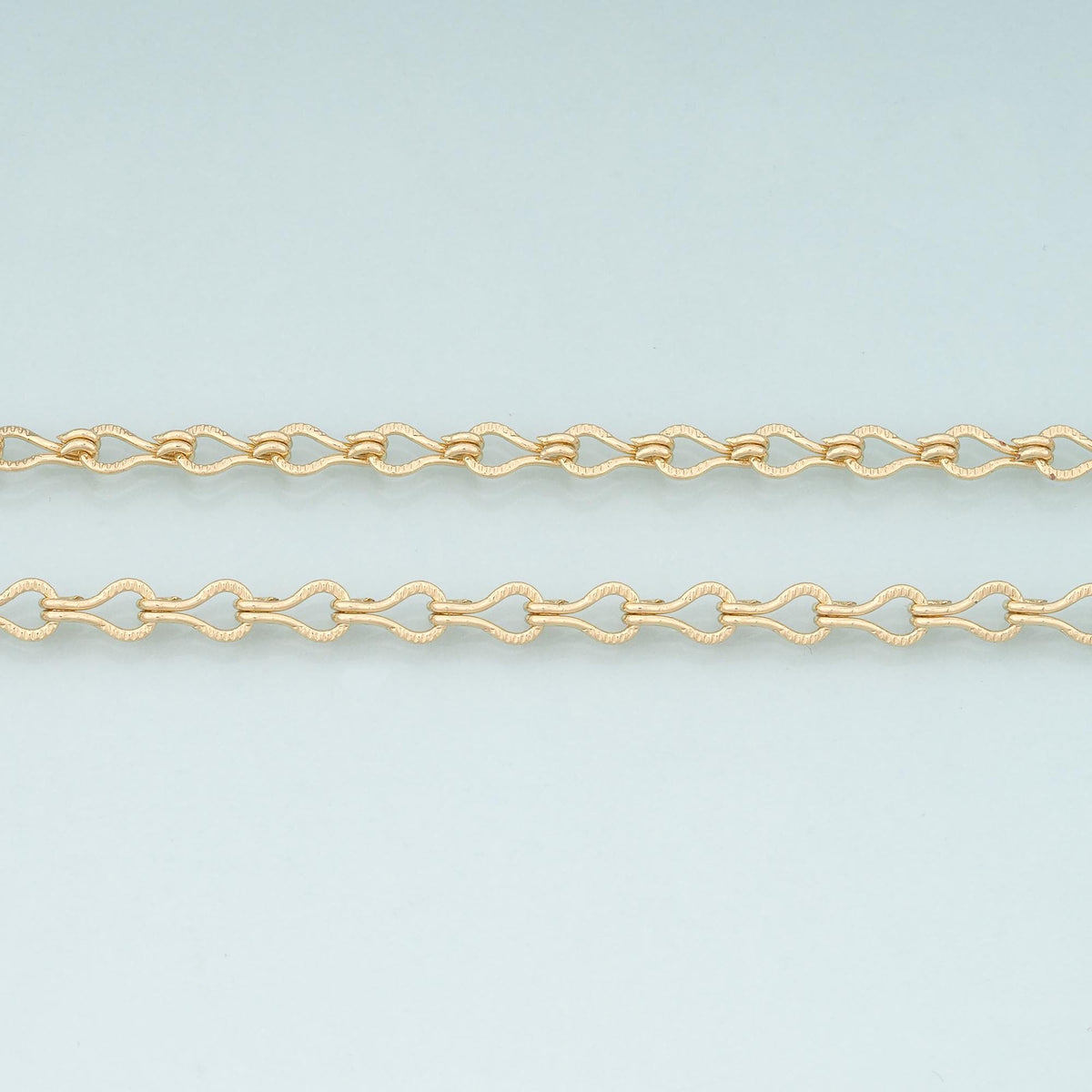 Gold Geometry Chain,18K Gold Filled Geometry Chain for Necklace Bracelet DIY Jewelry Making Supply