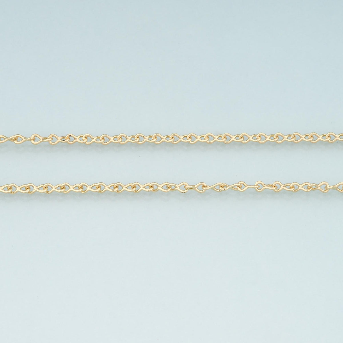 Gold Knot Chain,18K Gold Filled Oval Chain for Necklace Bracelet DIY Jewelry Making Supply