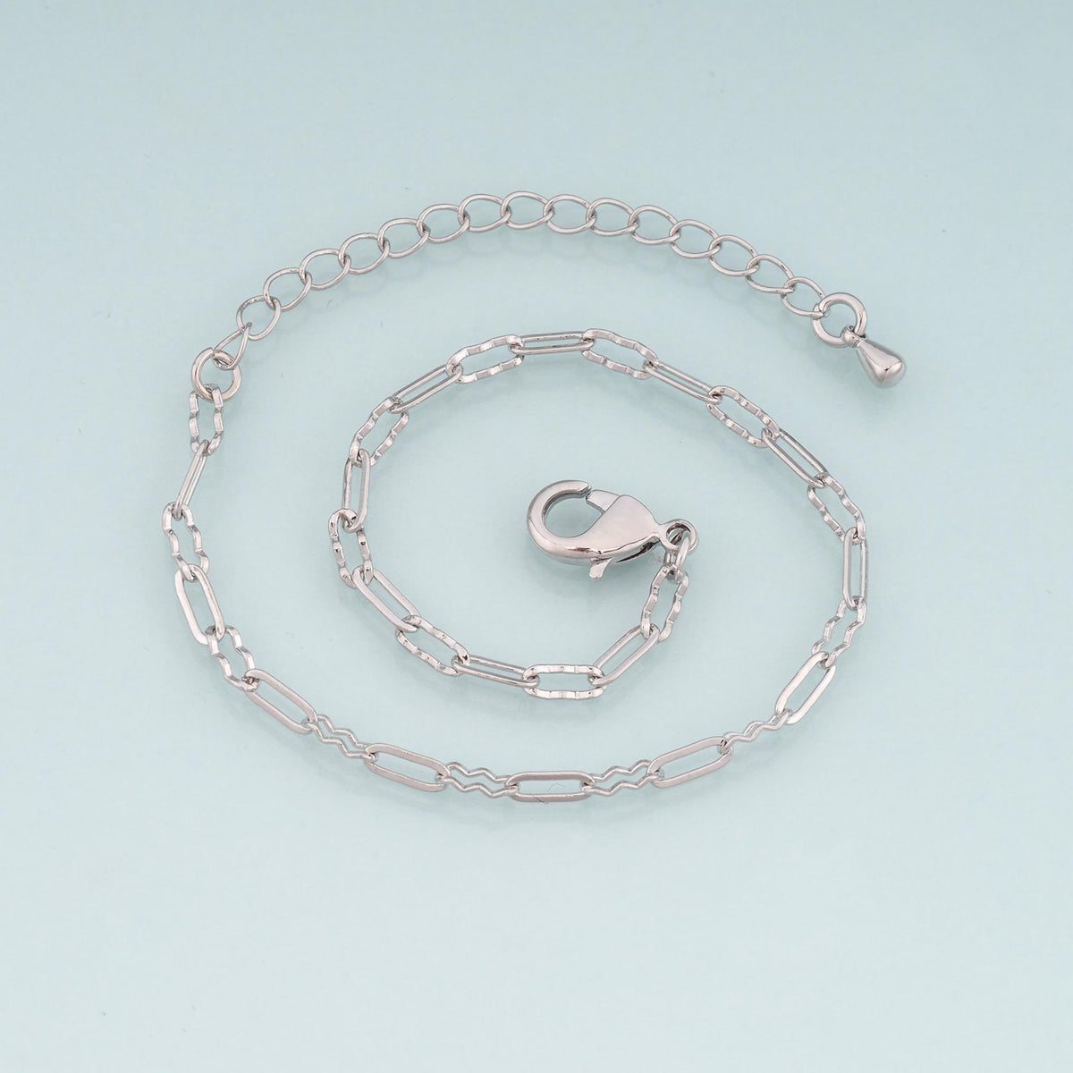 Gold Adjustable Chain,18K Gold Filled Oval Bracelet,Semi Finished Bracelets,Bracelets for Jewelry Making