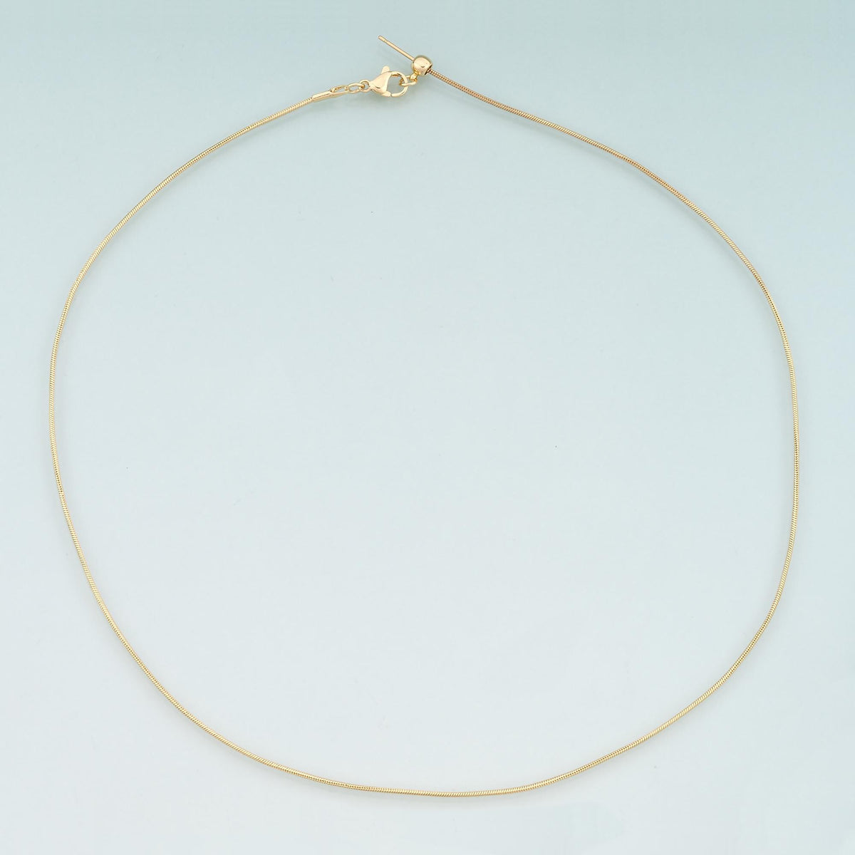 18K Gold Filled Snake Snake Chain 2 in for Jewelry Making