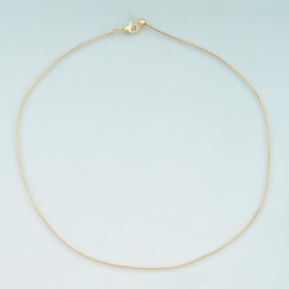 18K Gold Filled Snake Snake Chain 2 in for Jewelry Making
