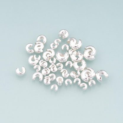 925 Sterling Silver Jewelry Beads 4 mm, 5 mm for Jewelry Making