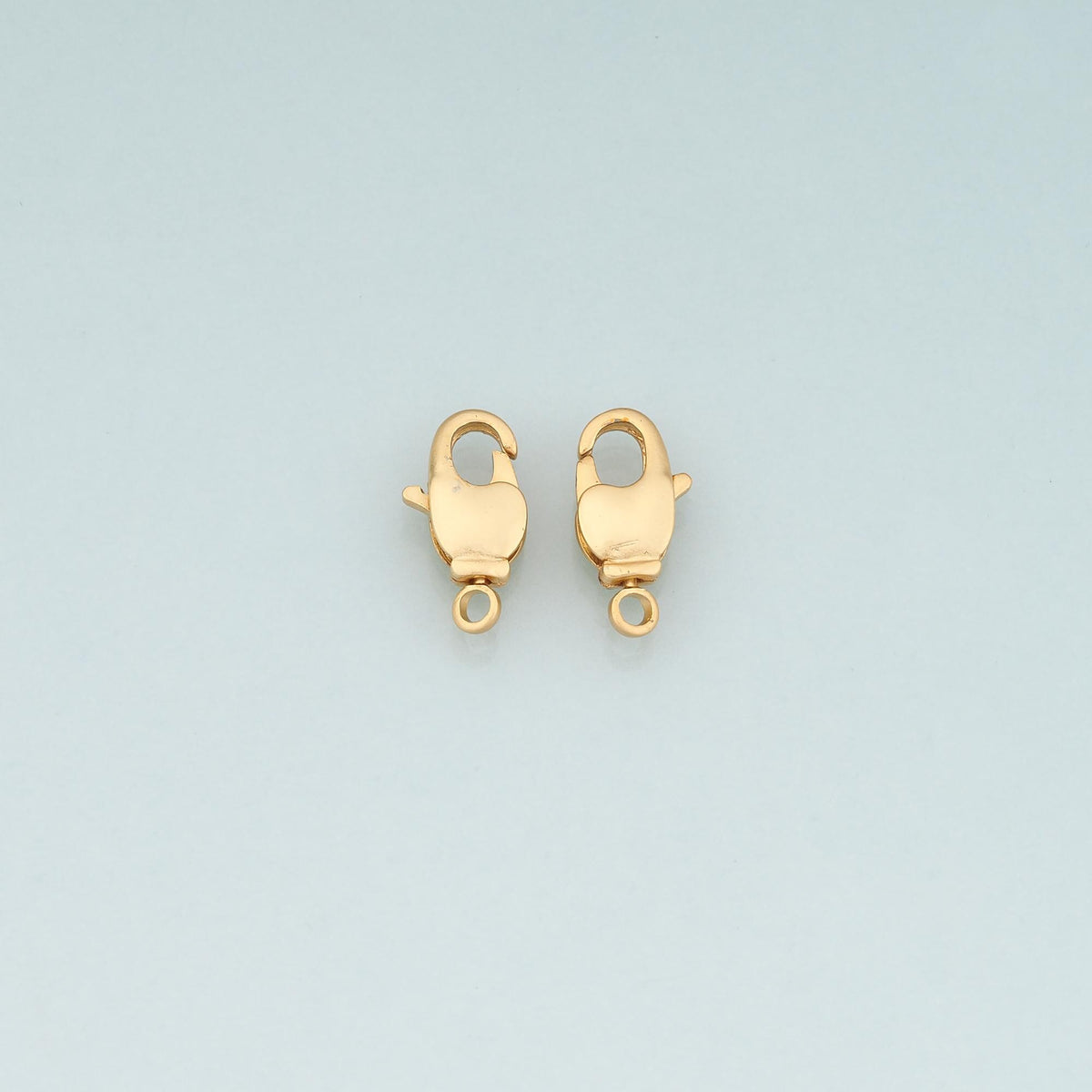 Gold Clasp,18K Gold Filled Lobster Clasp Gold Lobster Claw for DIY Jewelry Finding Necklace Bracelet