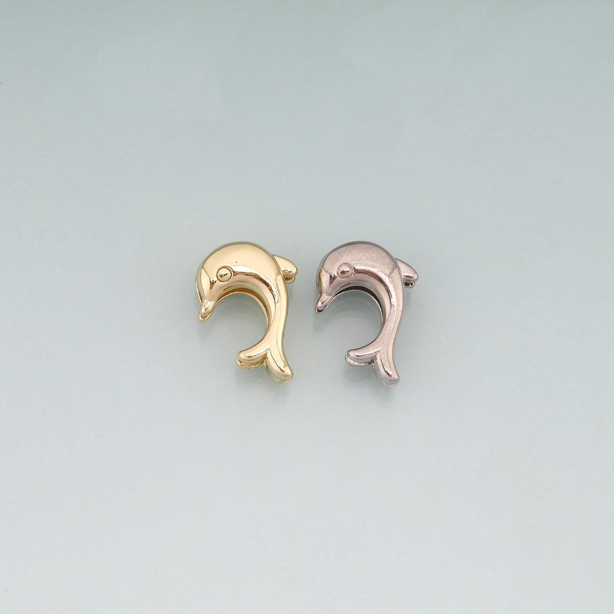 18K Gold Filled Dolphin Charm Pendant for Jewelry Making