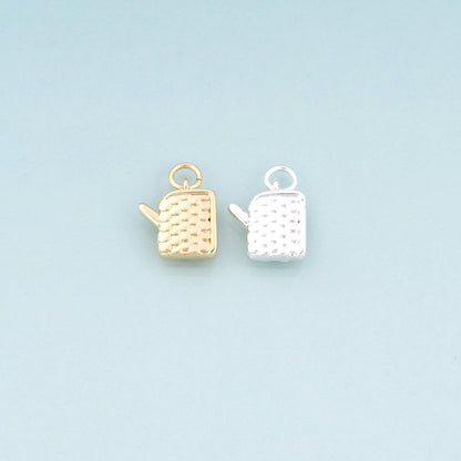 18K Gold Filled Charm Pendant for Jewelry Making