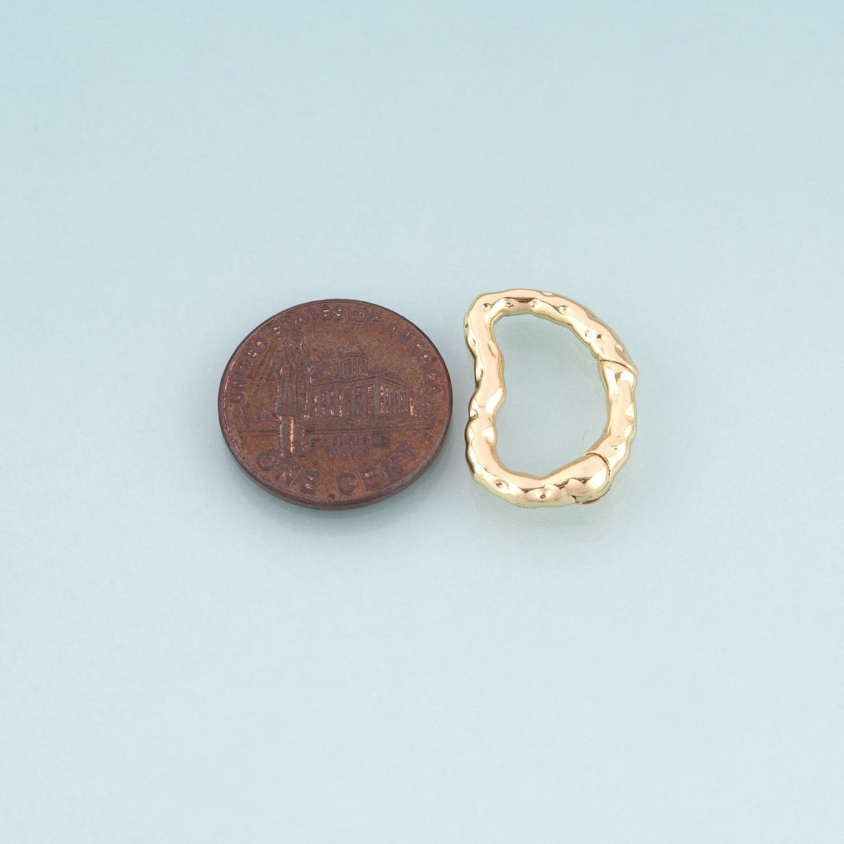 18K Gold Filled Charm Pendant for Jewelry Making