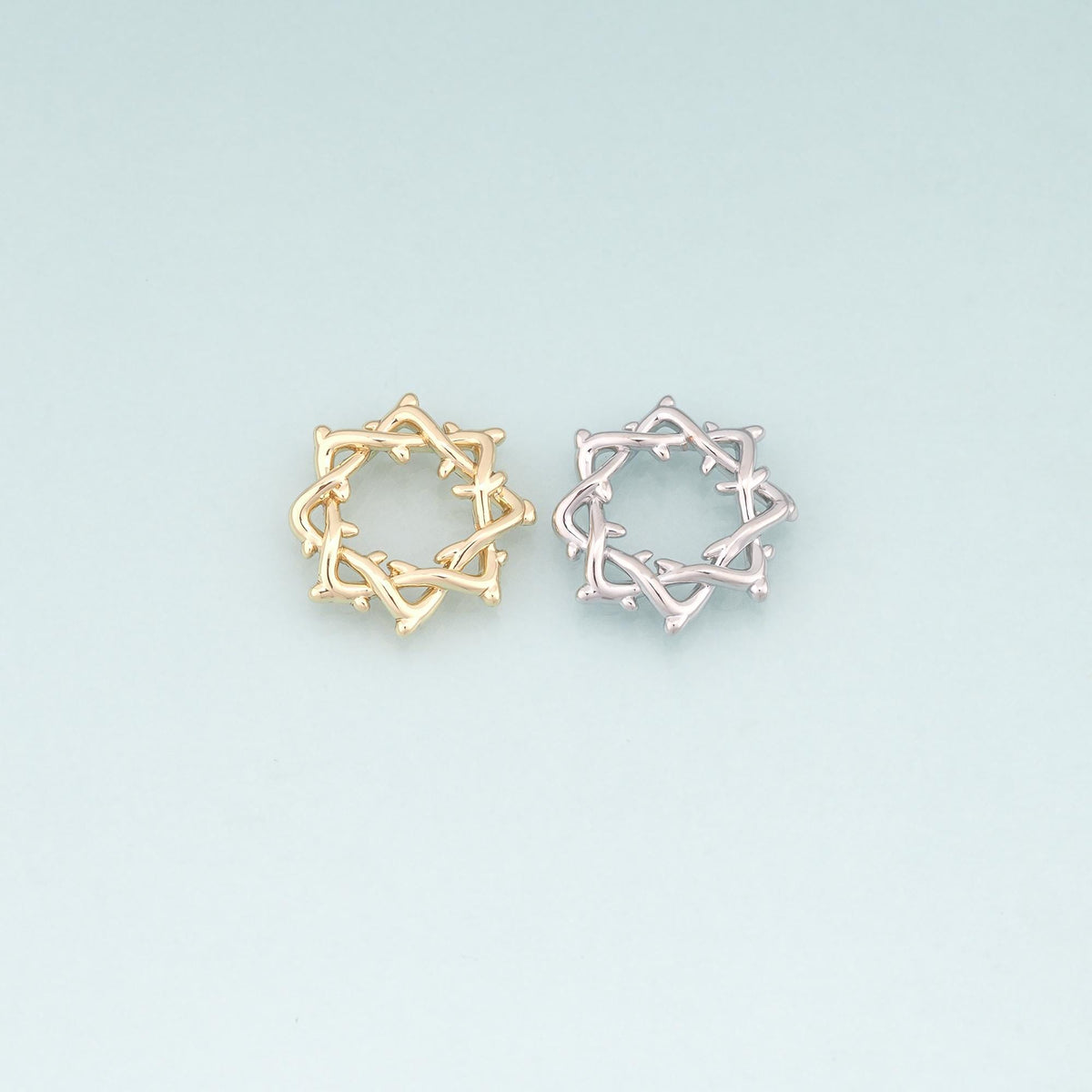 18K Gold Filled Star Charm Pendant for Jewelry Making