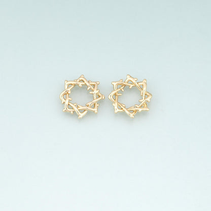 18K Gold Filled Star Charm Pendant for Jewelry Making
