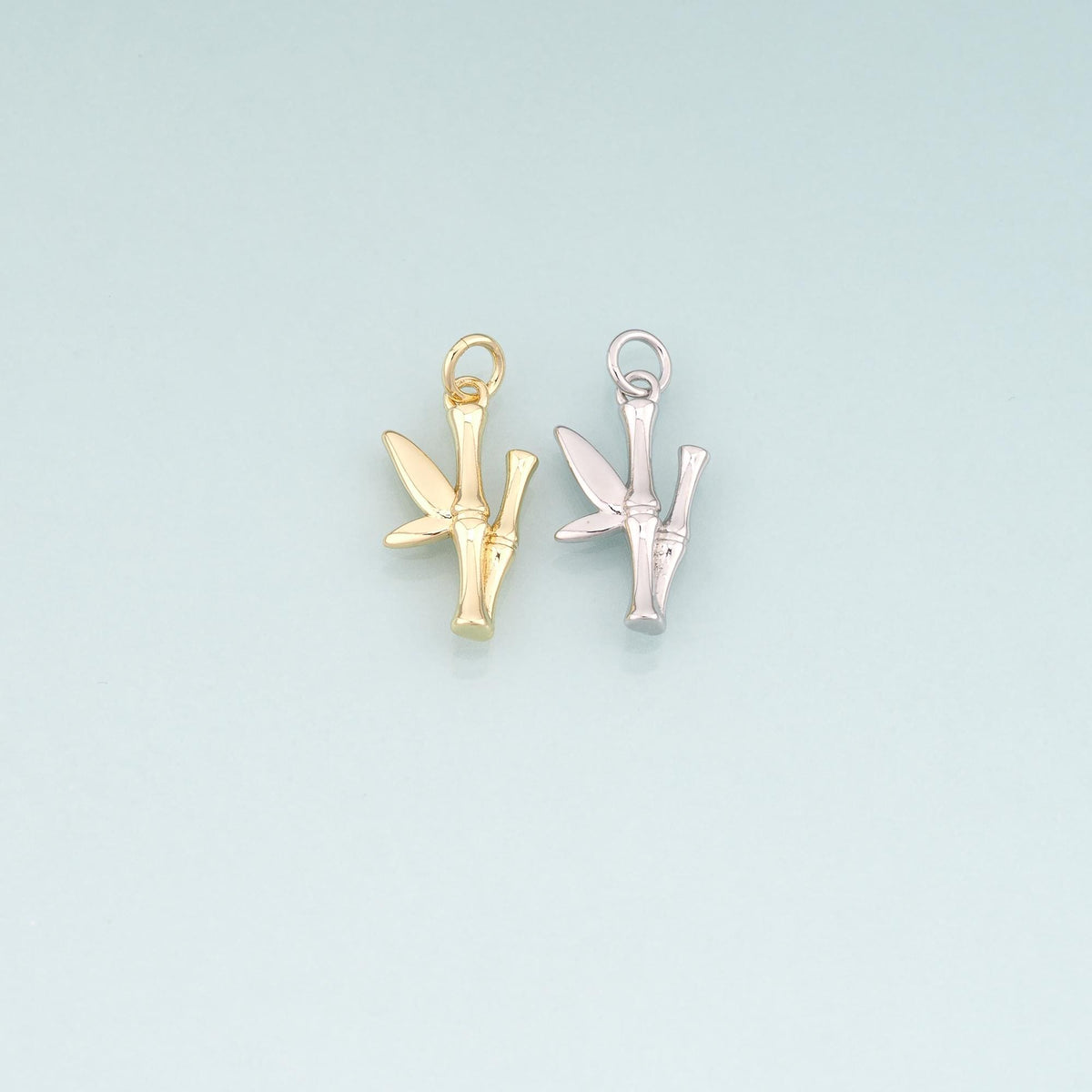 18K Gold Filled Hand Charm Pendant for Jewelry Making