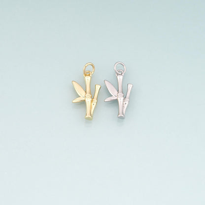 18K Gold Filled Hand Charm Pendant for Jewelry Making