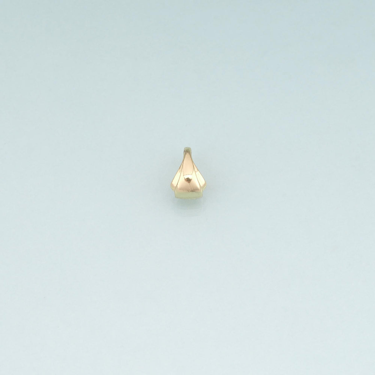 18K Gold Filled Droplet Pendant,Exquisite Charm Bracelet Necklace for DIY Jewelry Making Supply