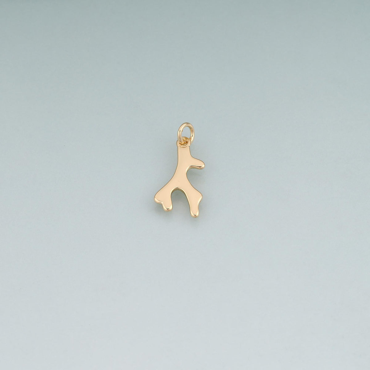 18K Gold Filled Hand Charm Pendant for Jewelry Making