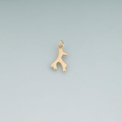 18K Gold Filled Hand Charm Pendant for Jewelry Making