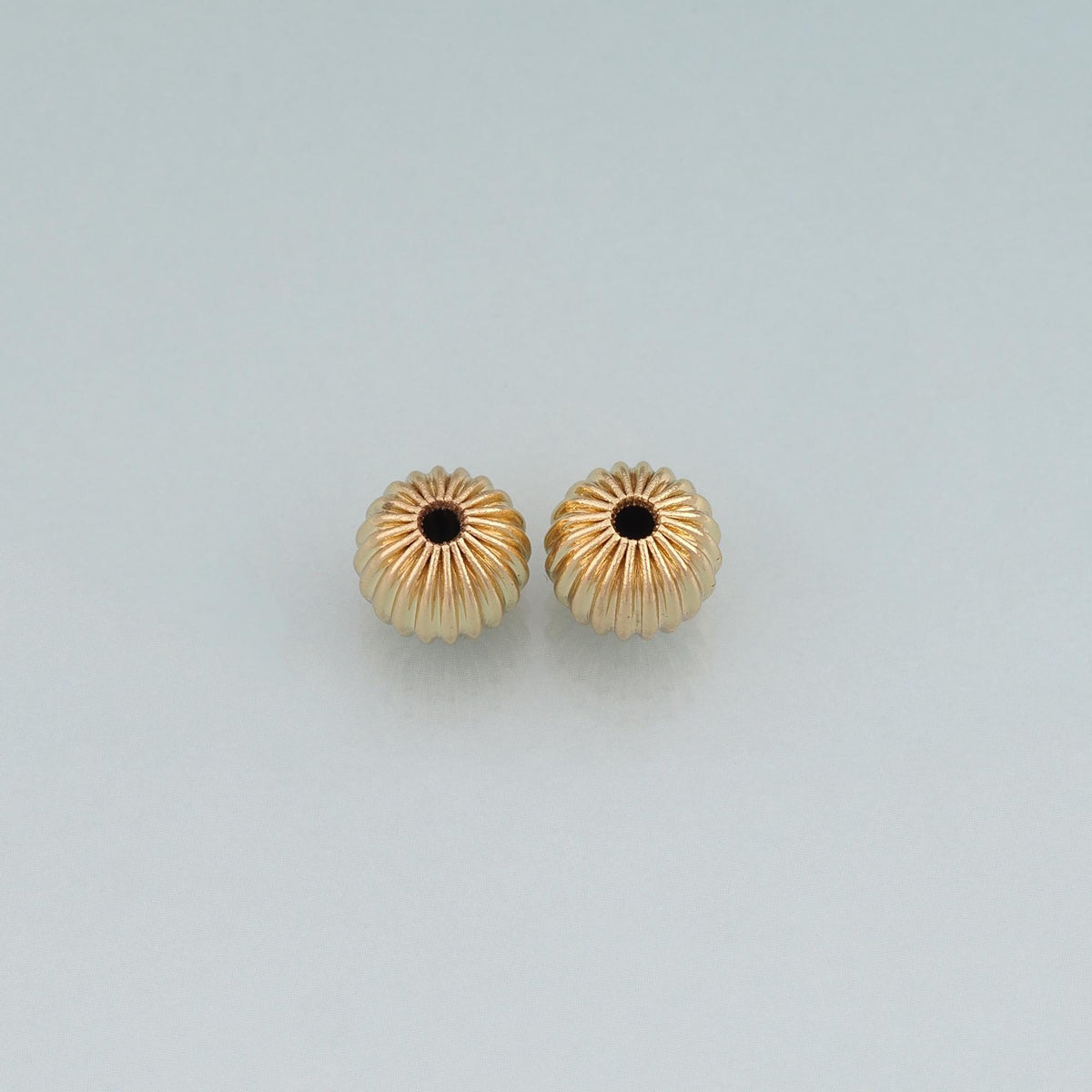 18K Gold Filled Round Round Beads 8 mm, 6 mm for Jewelry Making