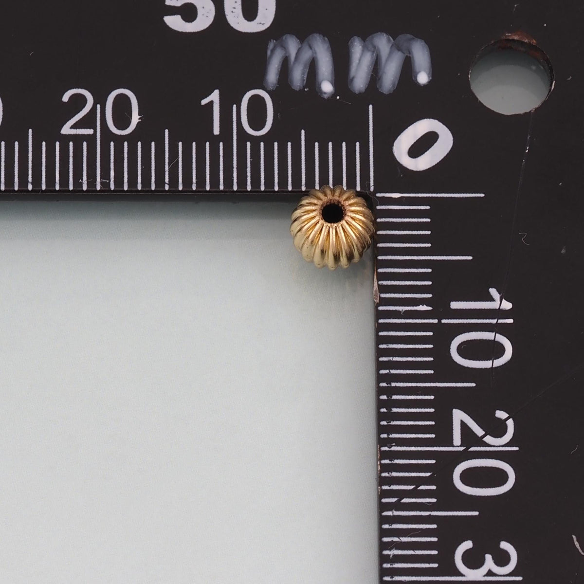 18K Gold Filled Round Round Beads 8 mm, 6 mm for Jewelry Making