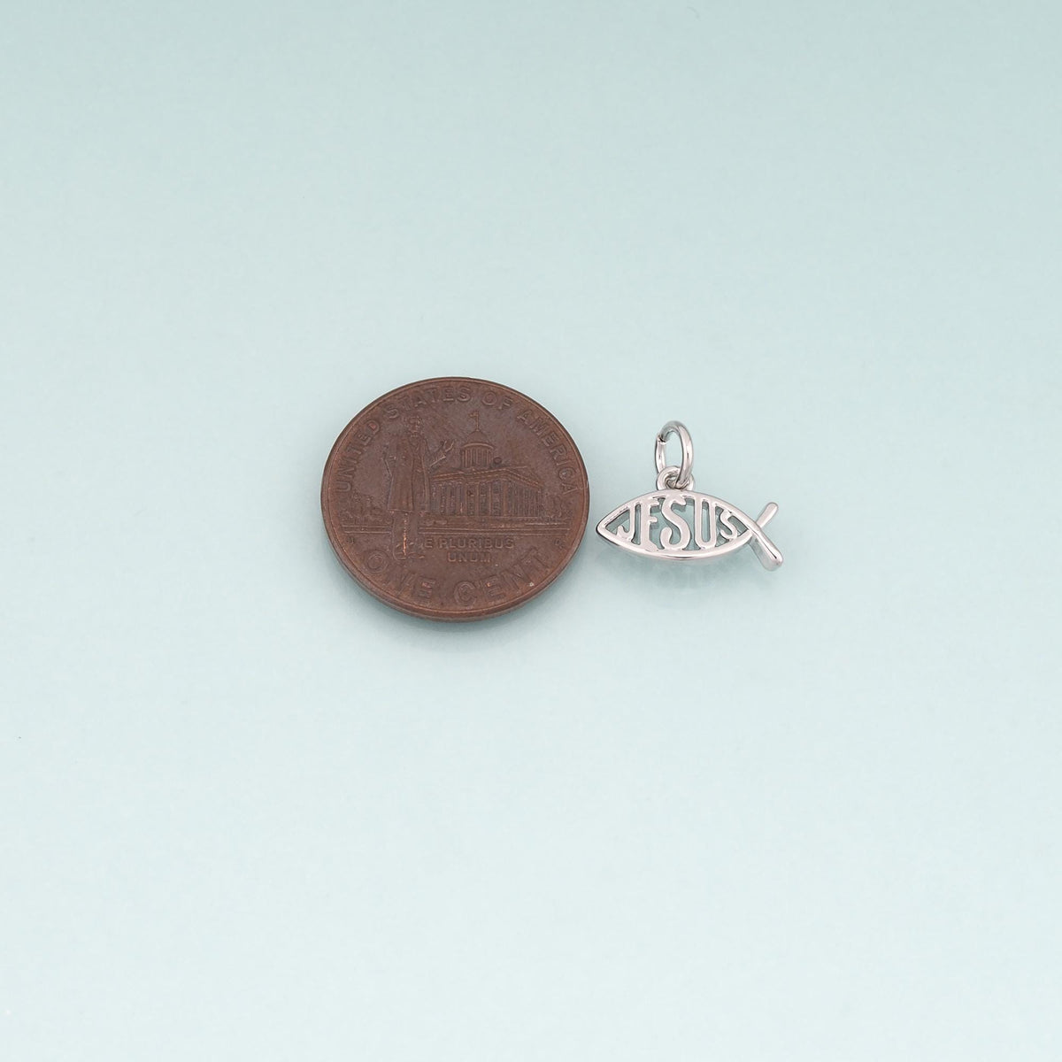 18K Gold Filled Fish Charm Pendant for Jewelry Making