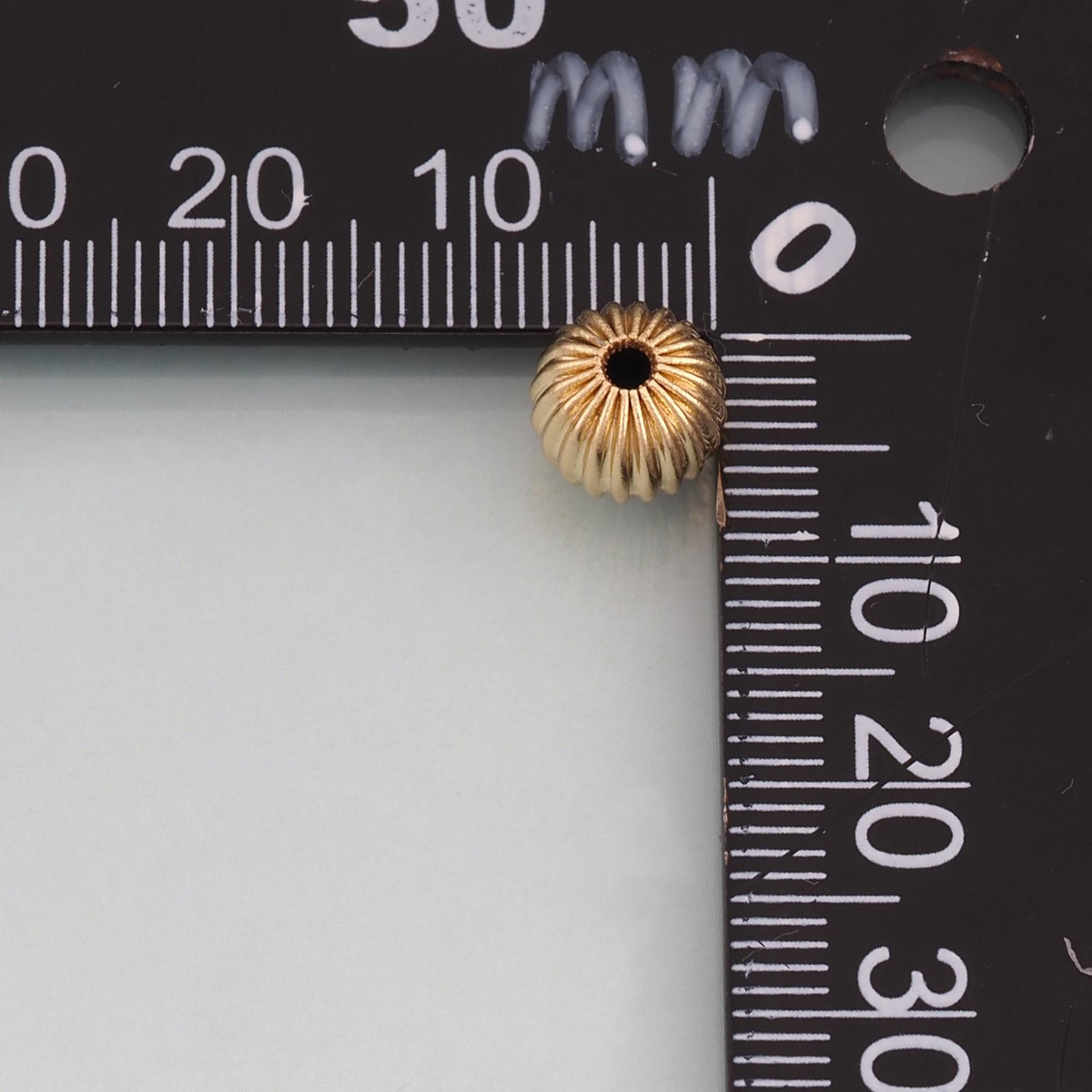18K Gold Filled Round Round Beads 8 mm, 6 mm for Jewelry Making