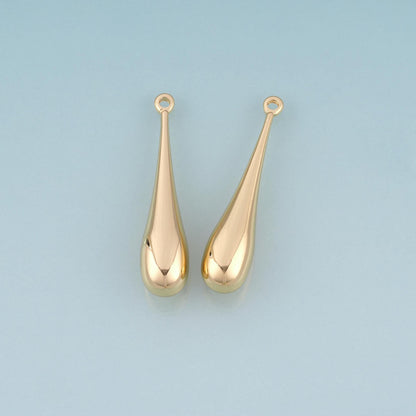 18K Gold Filled Charm Pendant for Jewelry Making