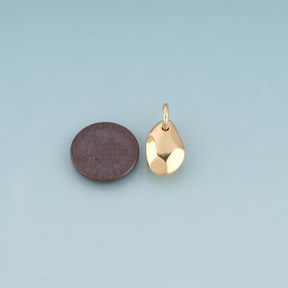 18K Gold Filled Charm Pendant for Jewelry Making