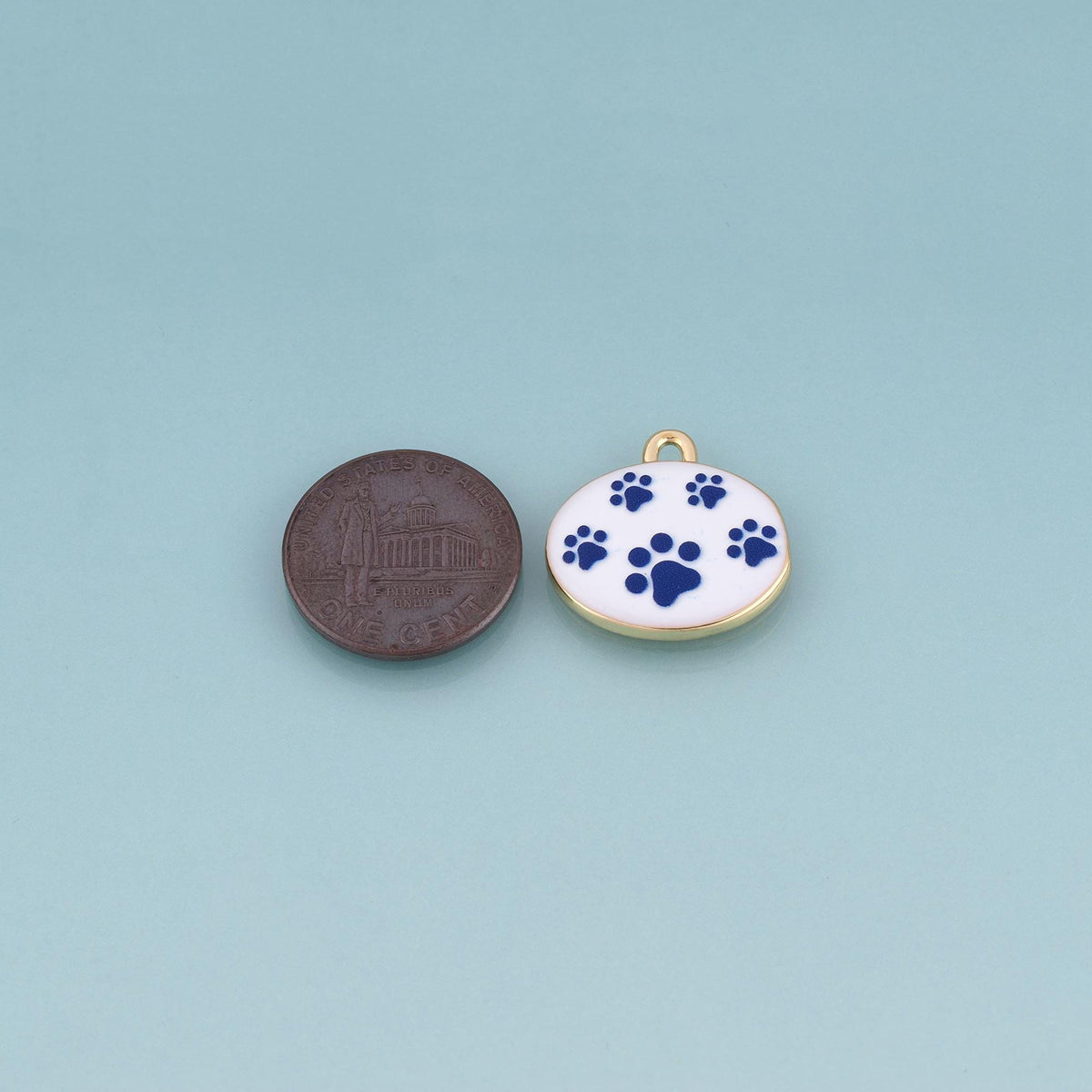 18K Gold Filled Ceramics Oval Pendant,Enamel Illustration Charm Bracelet Necklace for DIY Jewelry Making Supply