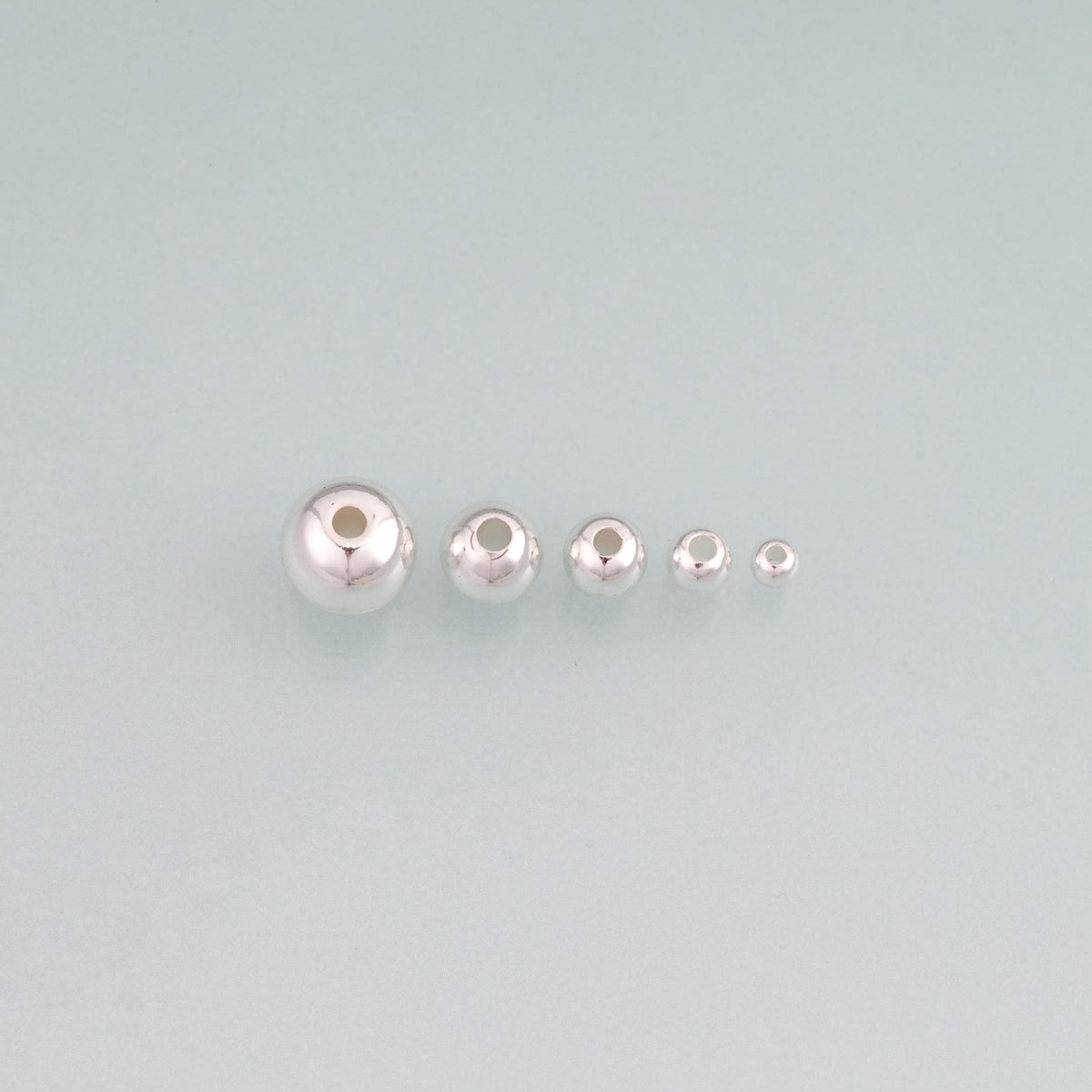 Round Round Beads 8 mm, 6 mm for Jewelry Making