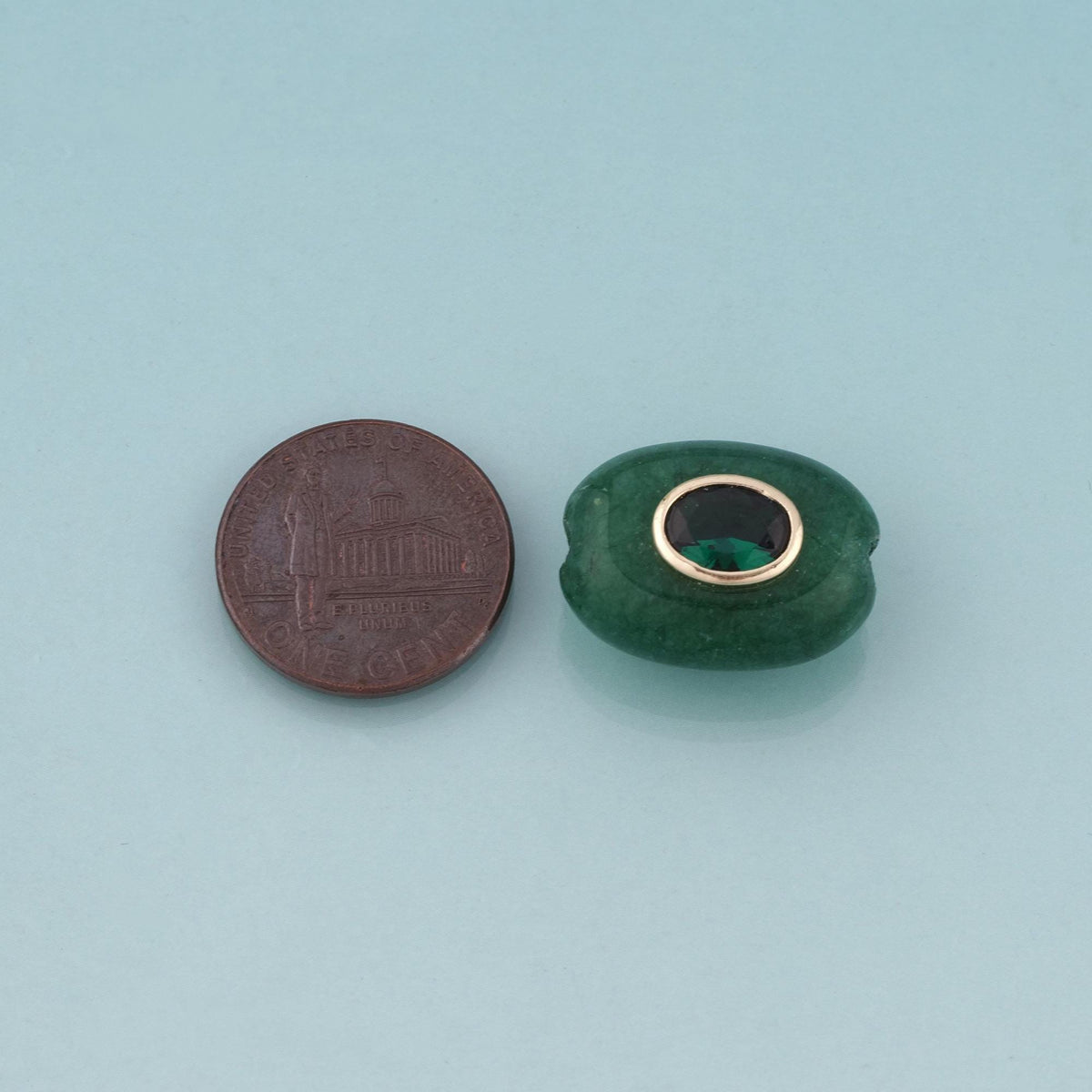 18K Gold Filled Oval Beads for Jewelry Making