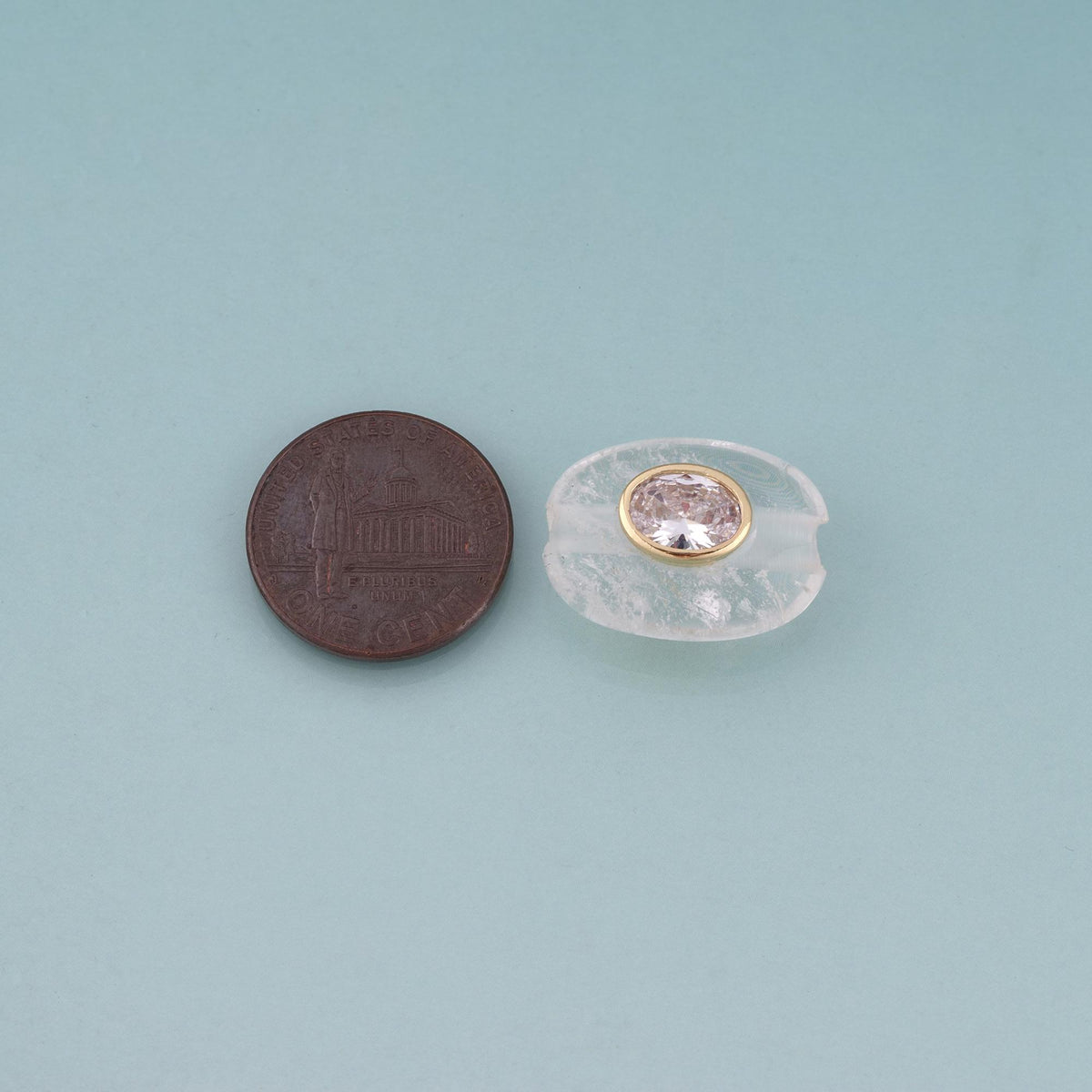 18K Gold Filled Oval Beads for Jewelry Making
