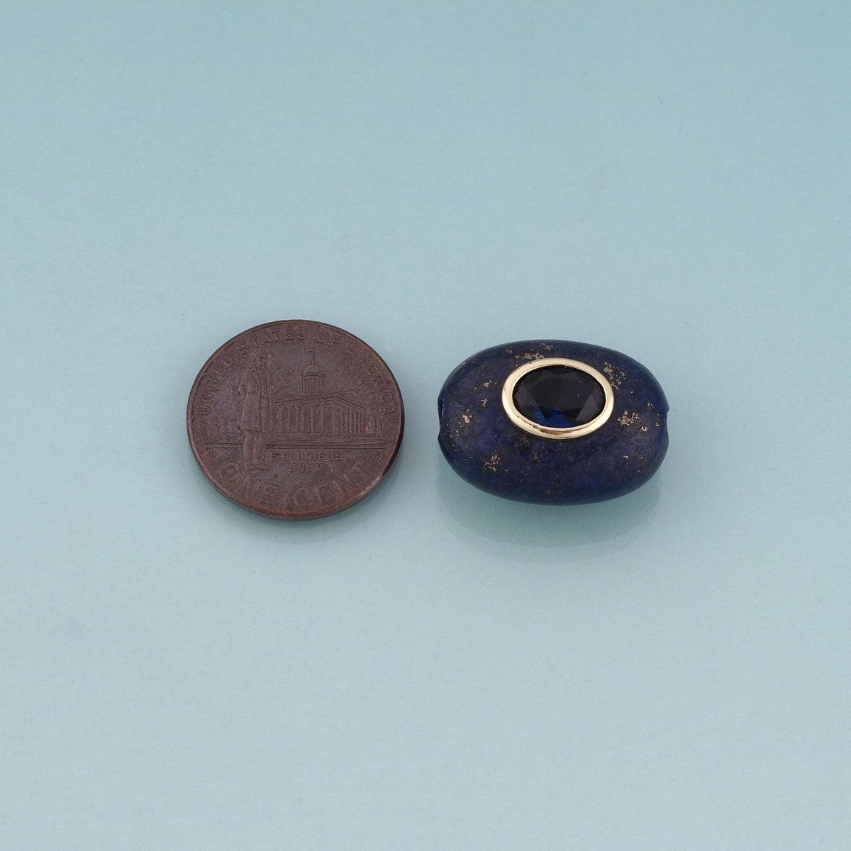 18K Gold Filled Oval Beads for Jewelry Making