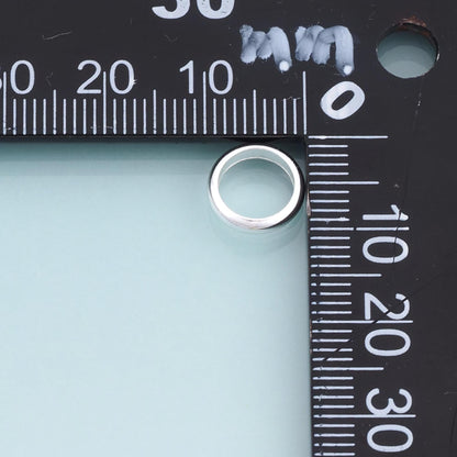 925 Silver Ring Connector,Minimalist Connector Bracelet Necklace for DIY Jewelry Making Supply