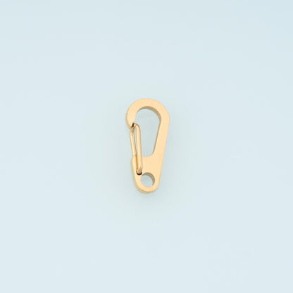 Spring Clasp,14K Gold Stainless Steel Spring Clasp,Waterproof Connector for DIY Necklace Bracelet Making