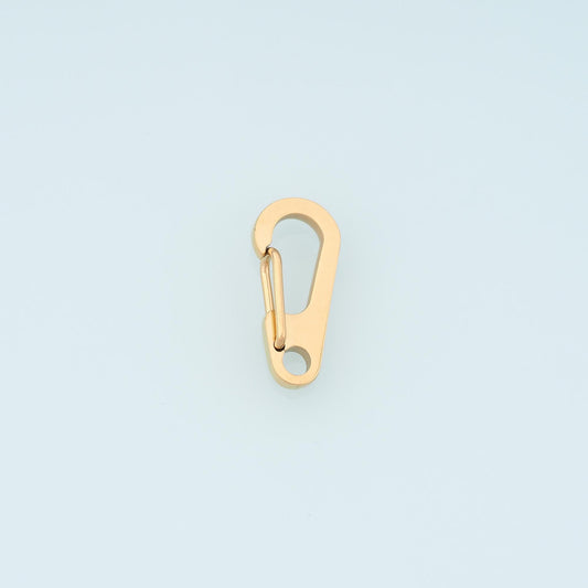 Spring Clasp,14K Gold Stainless Steel Spring Clasp,Waterproof Connector for DIY Necklace Bracelet Making